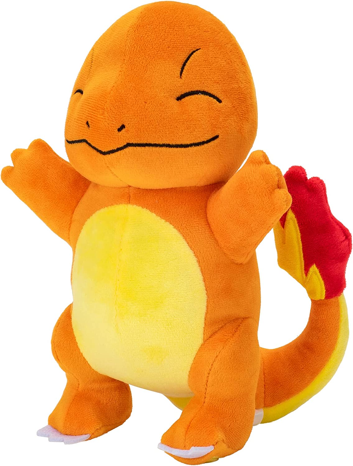 POKEMON CHARMANDER PLUSH - 8-Inch Pokemon Plush - Authentic Details - Toys for Kids
