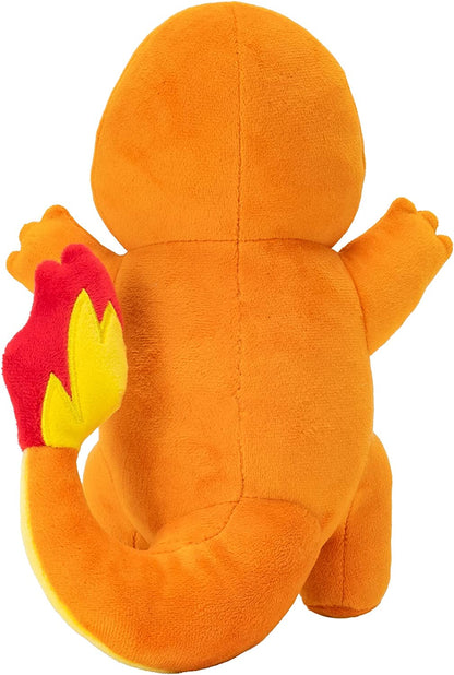 POKEMON CHARMANDER PLUSH - 8-Inch Pokemon Plush - Authentic Details - Toys for Kids