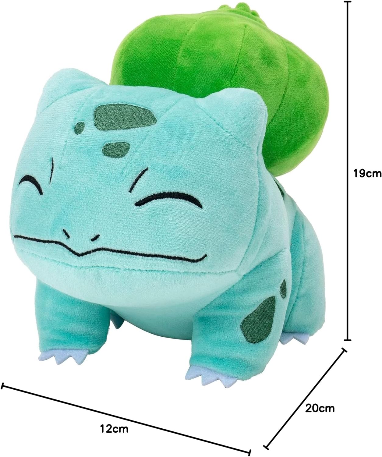 Pokémon Official & Premium Quality 8-Inch Bulbasaur Plush Single