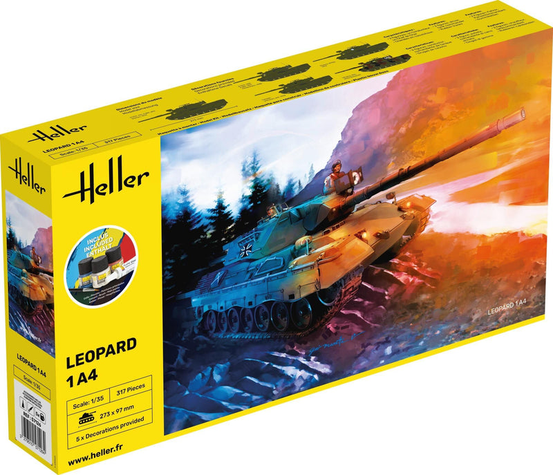 heller - 1/35 STARTER KIT LEOPARD 1A4 (?/22) *