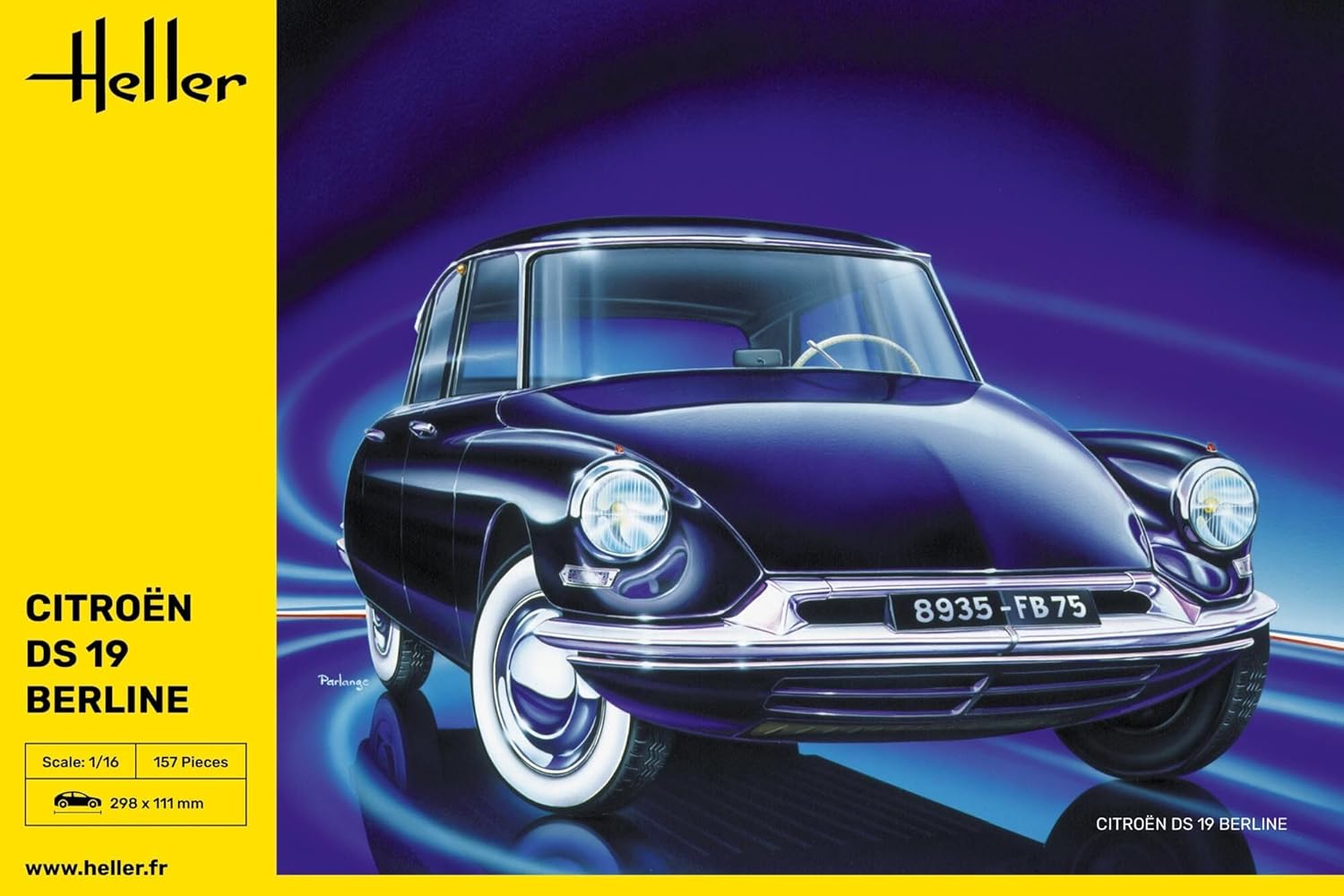 Heller HEL80789 Citroen Model Kit, Various