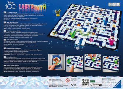 Ravensburger Disney Labyrinth 100th Anniversary Board Game for Ages 7 & Up – So Easy to Learn & Play with Great Replay Value