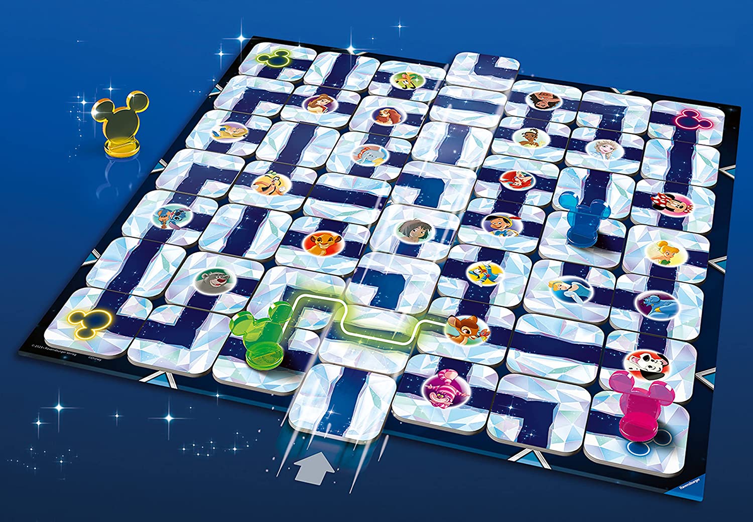 Ravensburger Disney Labyrinth 100th Anniversary Board Game for Ages 7 & Up – So Easy to Learn & Play with Great Replay Value