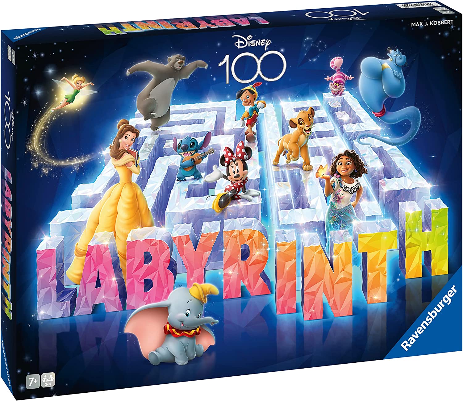 Ravensburger Disney Labyrinth 100th Anniversary Board Game for Ages 7 & Up – So Easy to Learn & Play with Great Replay Value