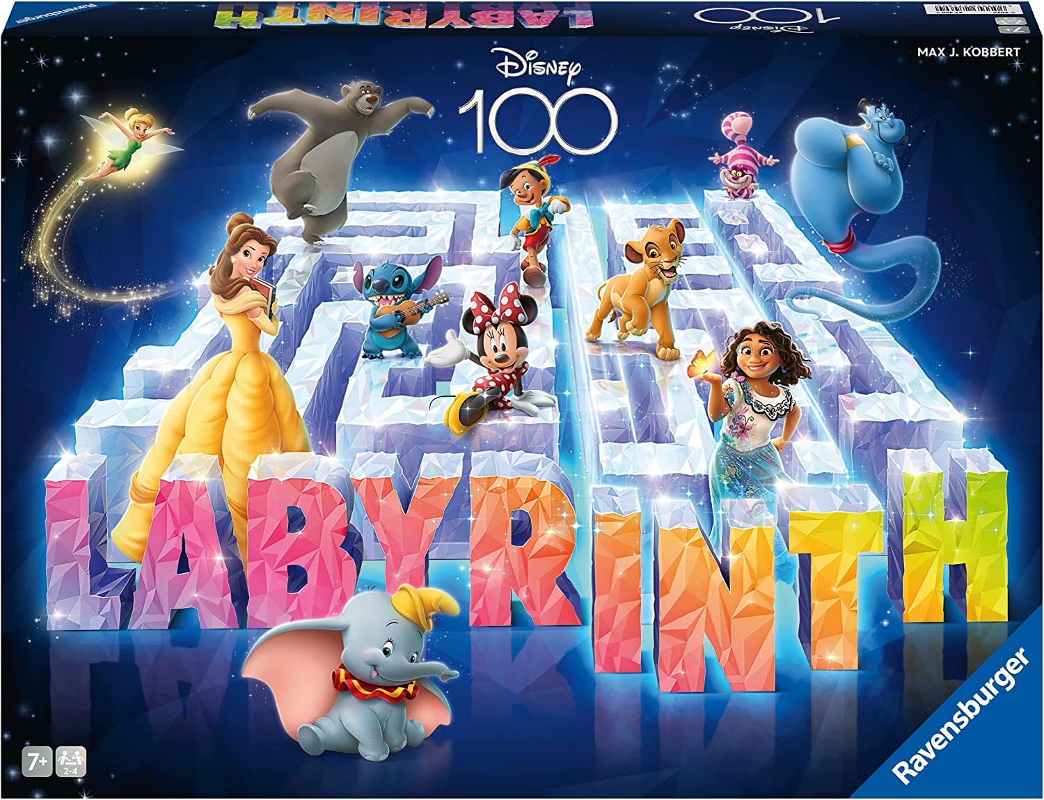 Ravensburger Disney Labyrinth 100th Anniversary Board Game for Ages 7 & Up – So Easy to Learn & Play with Great Replay Value