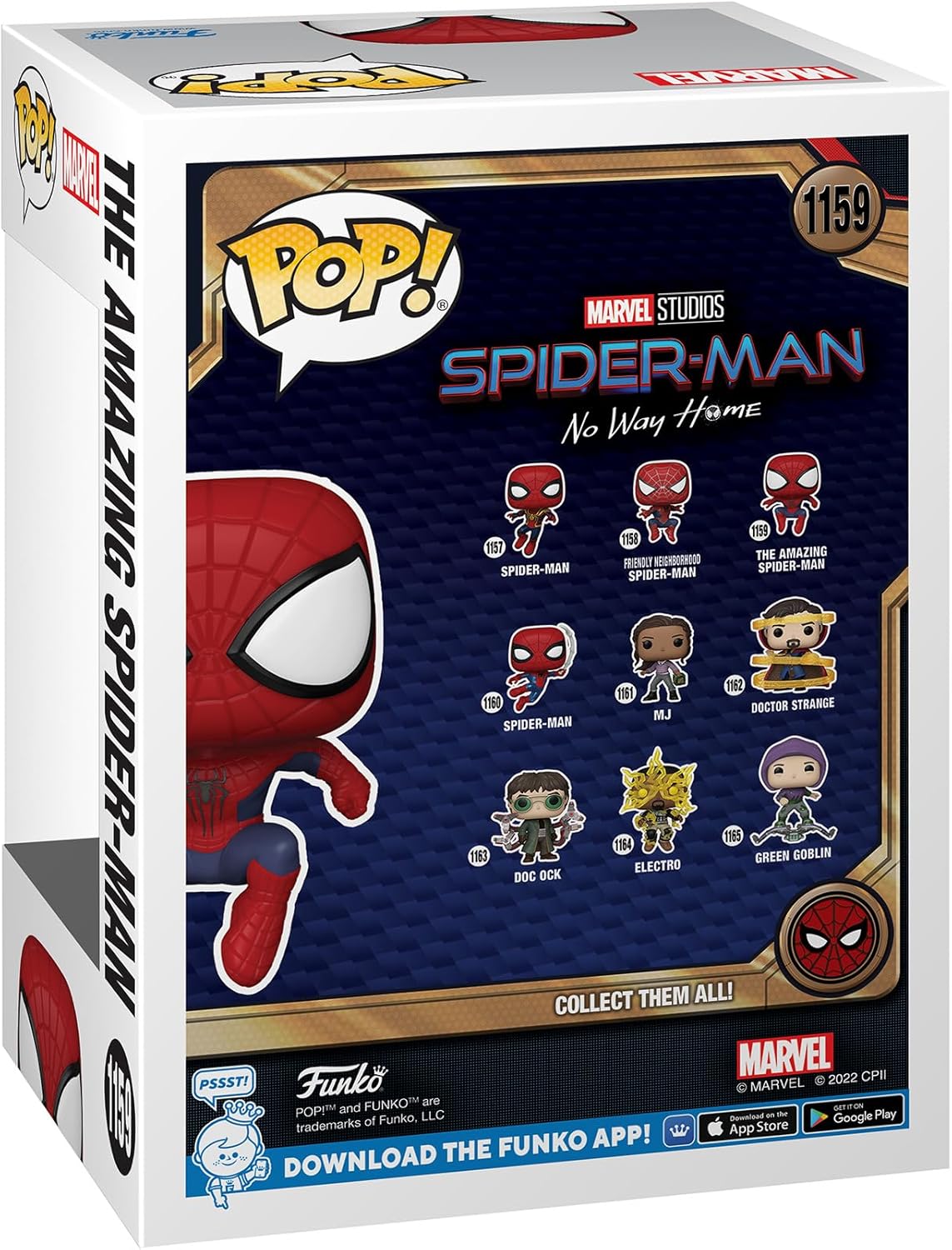Funko POP! Marvel: Spiderman No Way Home 2021 - Spider-Man - Leaping SM3 - Collectable Vinyl Figure - Gift Idea - Official Merchandise - Toys for Kids & Adults - Movies Fans Single