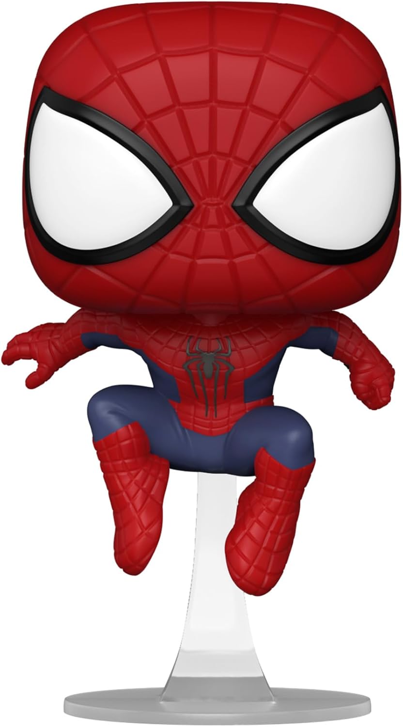 Funko POP! Marvel: Spiderman No Way Home 2021 - Spider-Man - Leaping SM3 - Collectable Vinyl Figure - Gift Idea - Official Merchandise - Toys for Kids & Adults - Movies Fans Single