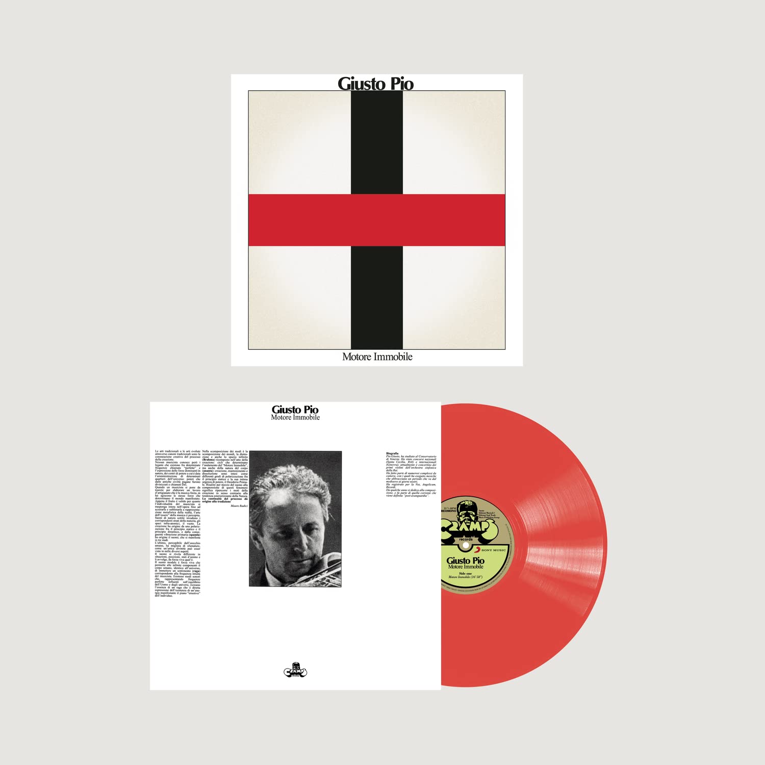 Motore Immobile - 180-Gram Red Colored Vinyl