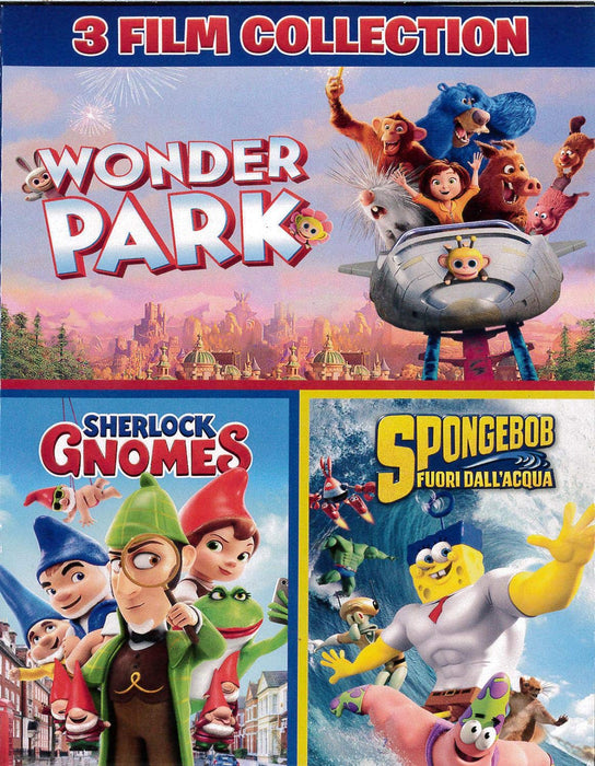 wonder park-sherlock gnomes-spongebob - fuori dall'acqua box set