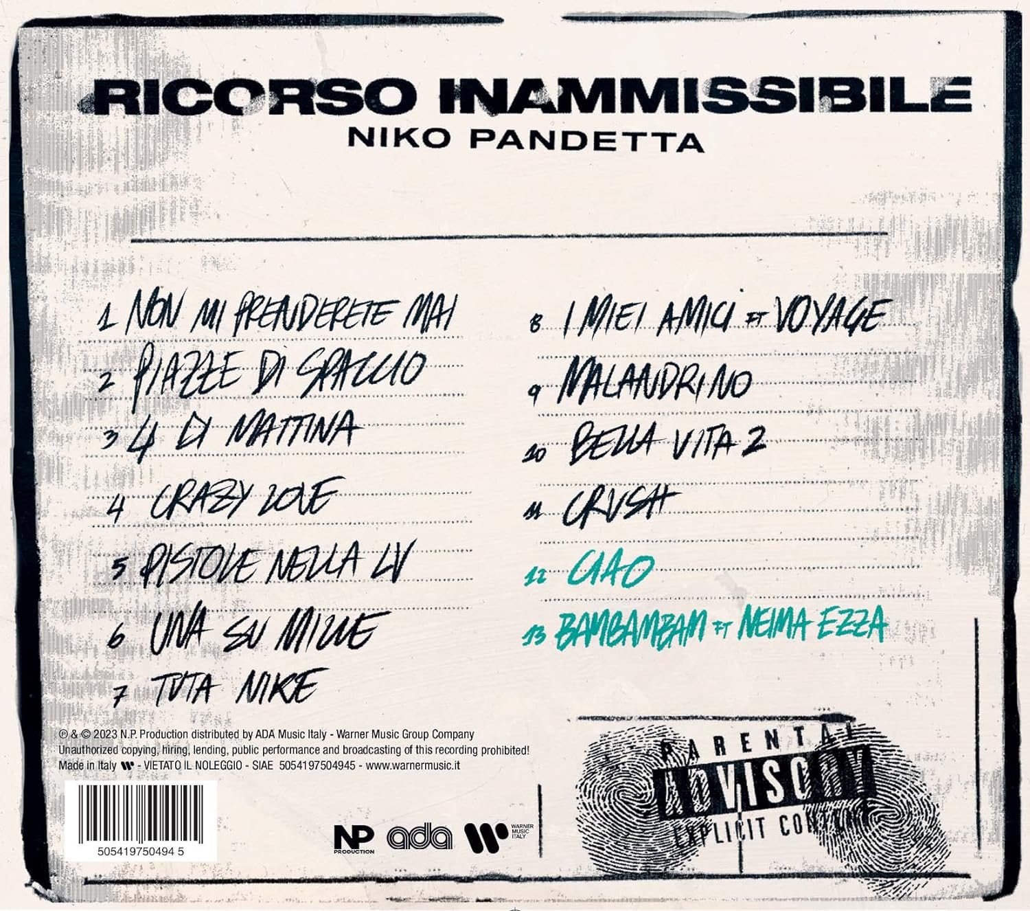 Ricorso Inammissibile  explicit_lyrics