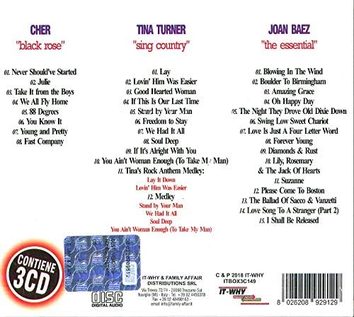 Ladies of Rock (Tina Turner,Cher,Joan Baez...
