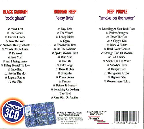 Giants of Rock (Black Sabbath,Uriah Heep,Deep Purple)