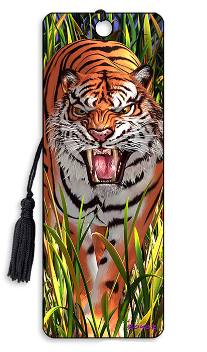 3D Lenticular Royce Bookmark - by Artgame (Tiger Trouble
