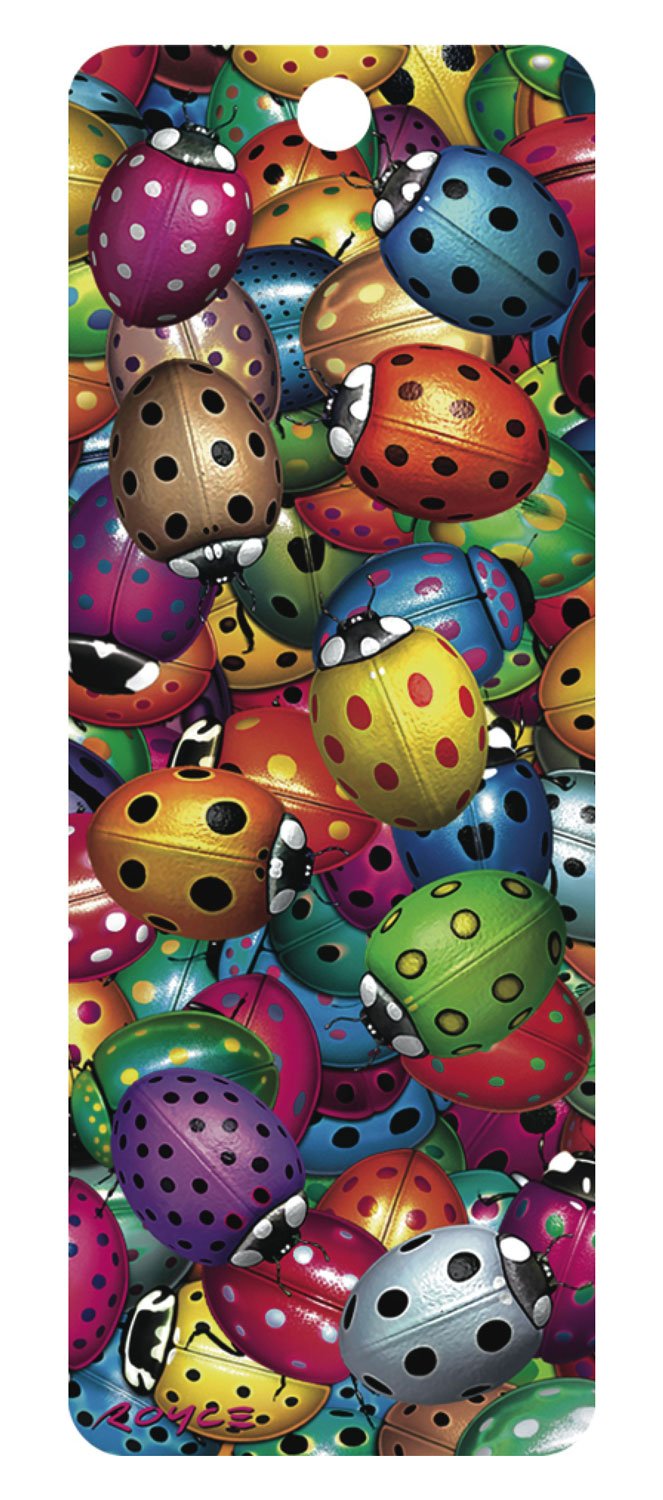 Artgame 3D Royce Bookmark - Beetlemania (Ladybugs