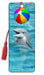 Cheatwell BK40BB Games 3D Bookmark Dolphin and Beach Ball