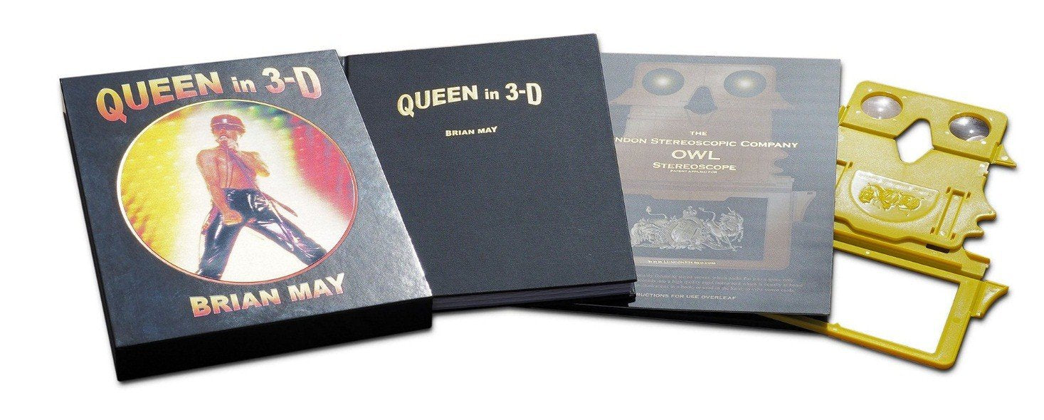 BRIAN MAY - QUEEN IN 3D (BOX L