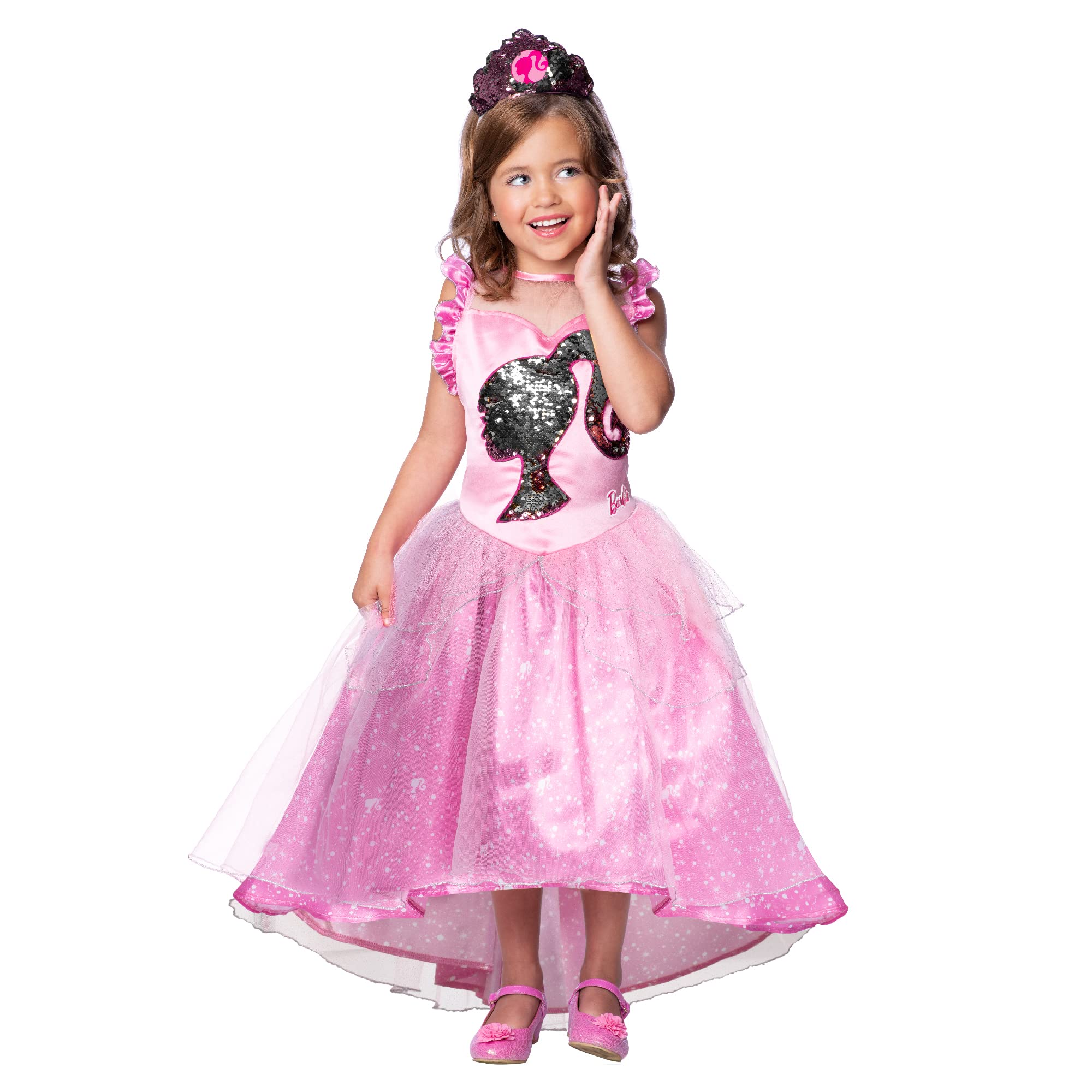 Rubies Official Barbie Princess Child Dress, Kids Fancy Dress