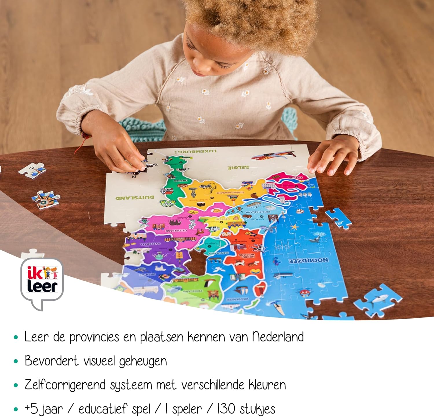 Jumbo - I Learn Map of The Netherlands - Educational Game from 5 Years