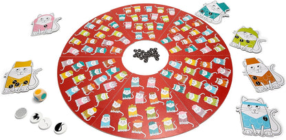 BS Toys Cats and Hats Board Game - Juguetes para Interiores (2-6 Jugadores, 6 años