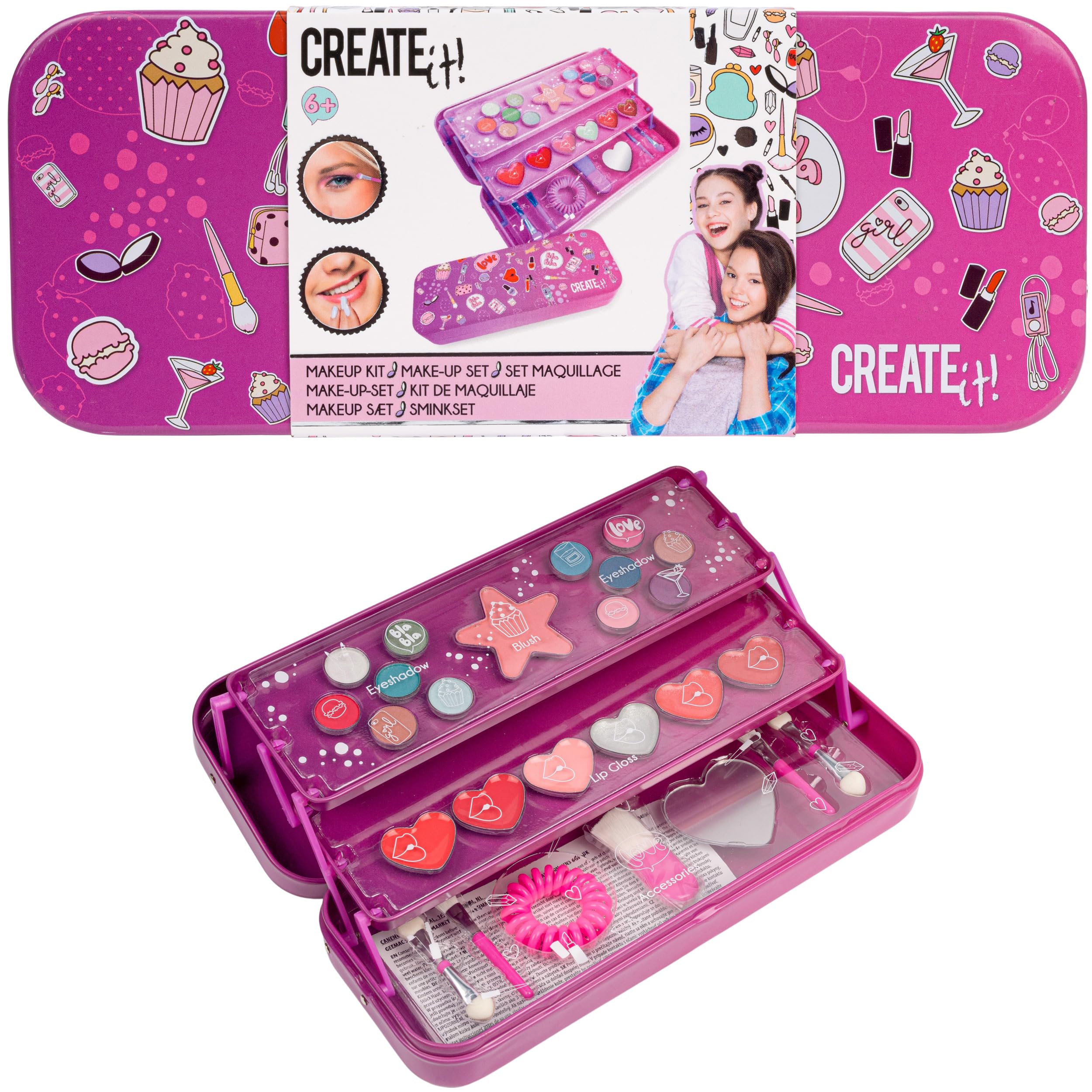 Create It - 84504 - Set de maquillaje para niñas