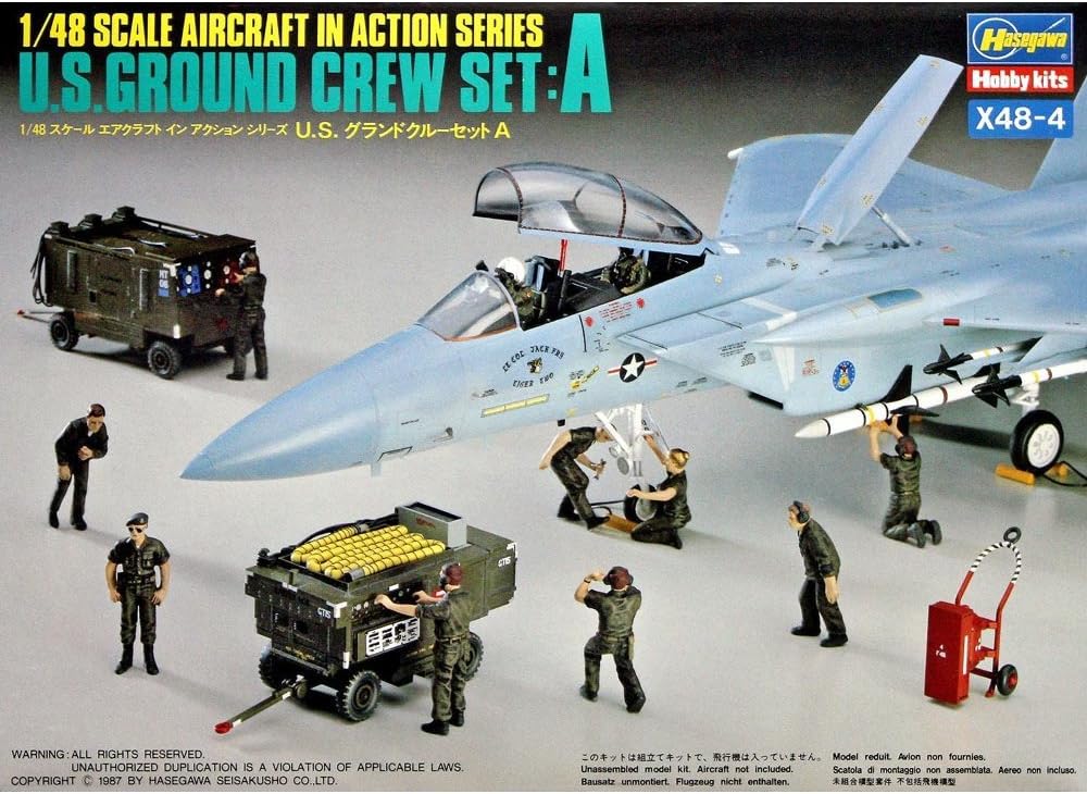 Hasegawa US Ground Crew Set A Model Kit