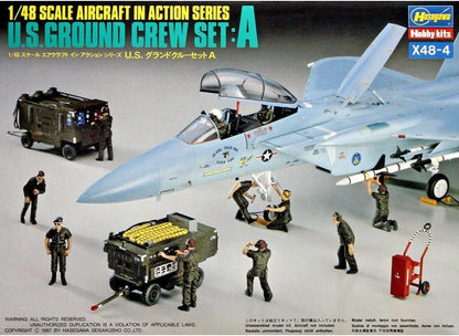 Hasegawa US Ground Crew Set A Model Kit