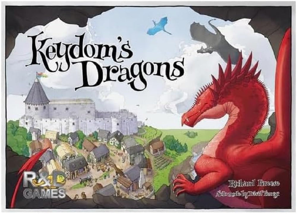 HUCH! Keydom's Dragons Strategy Game for 1 to 6 Players