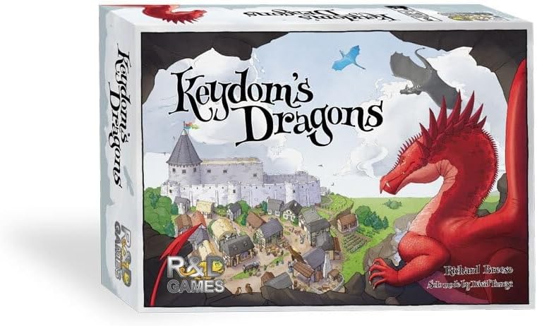 HUCH! Keydom's Dragons Strategy Game for 1 to 6 Players