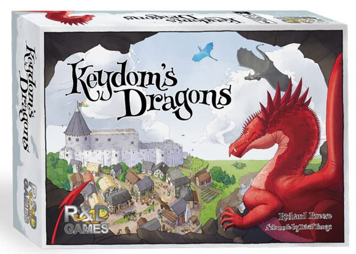 HUCH! Keydom's Dragons Strategy Game for 1 to 6 Players
