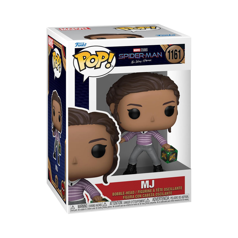 Funko Pop! Marvel: Spiderman No Way Home 2021 - MJ With Box - Spider-man - Figura in Vinile da Collezione - Idea Regalo - Merchandising Ufficiale - Giocattoli per Bambini e Adulti - Movies Fans