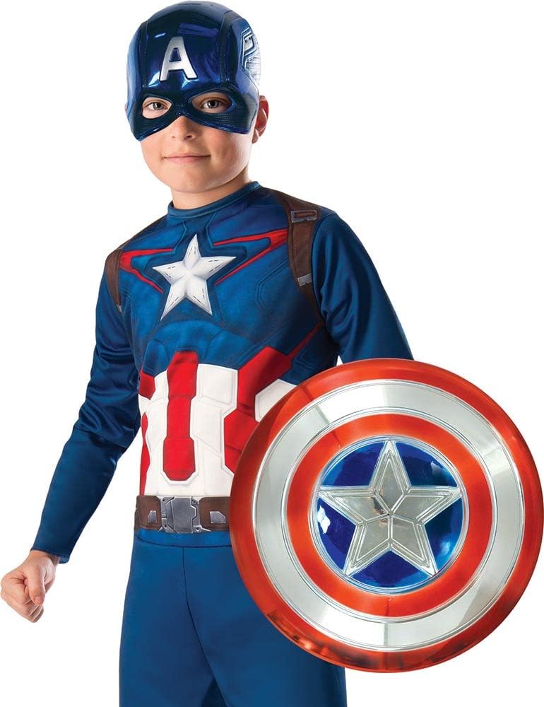 Rubies - Captain America Electroplated Metallic 12 Shield (34947