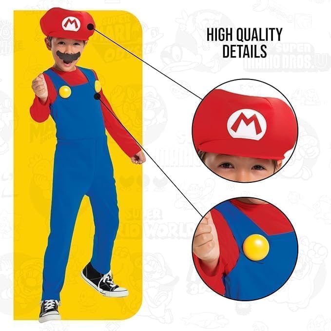 DISGUISE Princess Peach Fancy Dress Costume