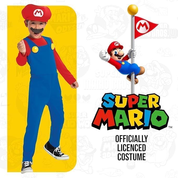 DISGUISE Princess Peach Fancy Dress Costume