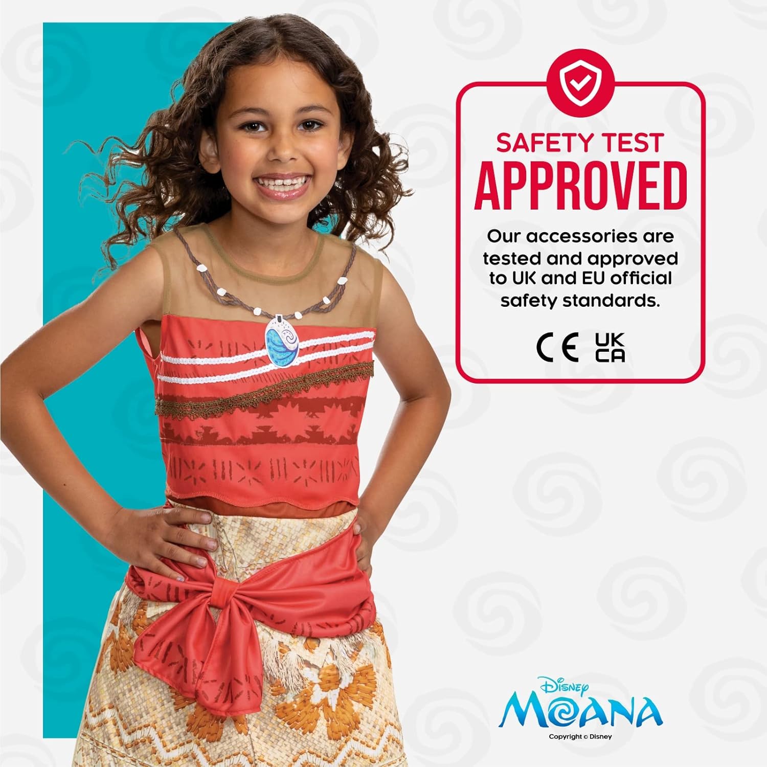Disney Official Classic Moana Costume Kids, Moana Dress Up for Girls, Moana Fancy Dress Outfit, Princess Costumes for Girls, Maui Costume Kids, World Book Day Costumes for Girls