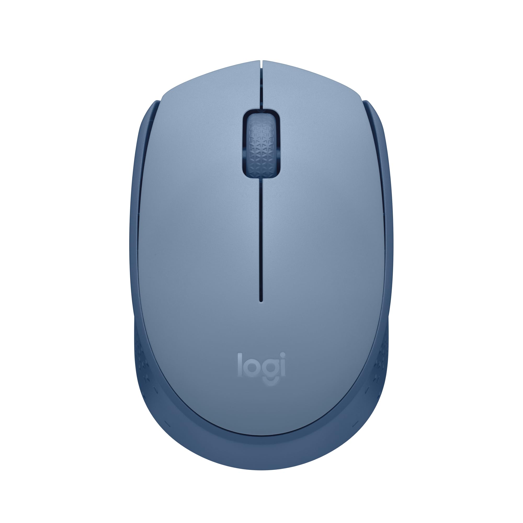 Logitech M171 Wireless Mouse for PC, Mac, Laptop, 2.4 GHz with USB Mini Receiver, Optical Tracking, 12-Months Battery Life, Ambidextrous - Grey