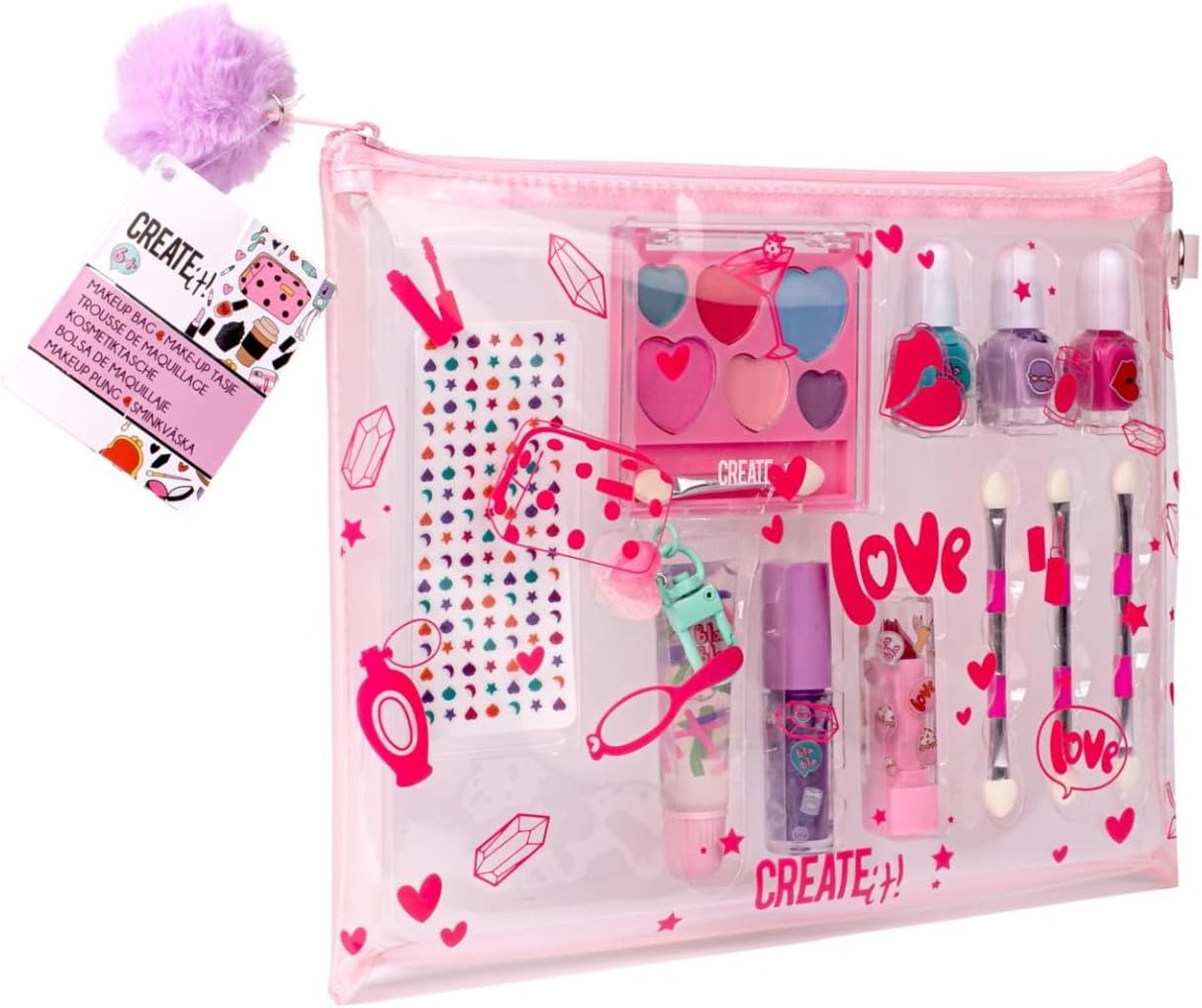 Create It! - Create It! Make-Up Tasje met Inhoud