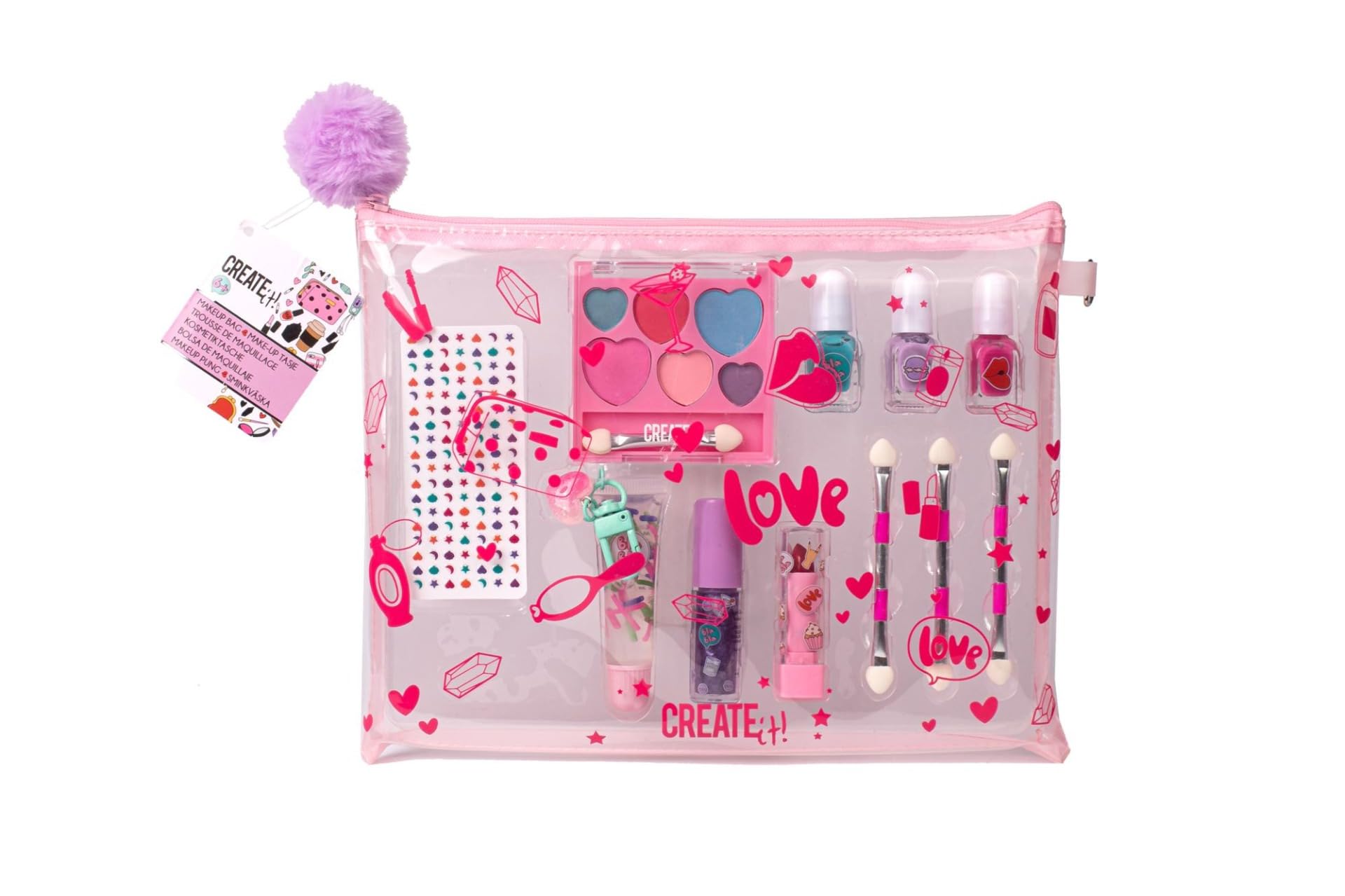 Create It! - Create It! Make-Up Tasje met Inhoud