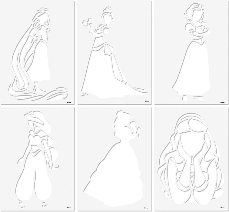 Disney Princess Spray Pen Set - Colouring Pens for Children - Colouring Set with Colouring Pencils and Colouring Pages