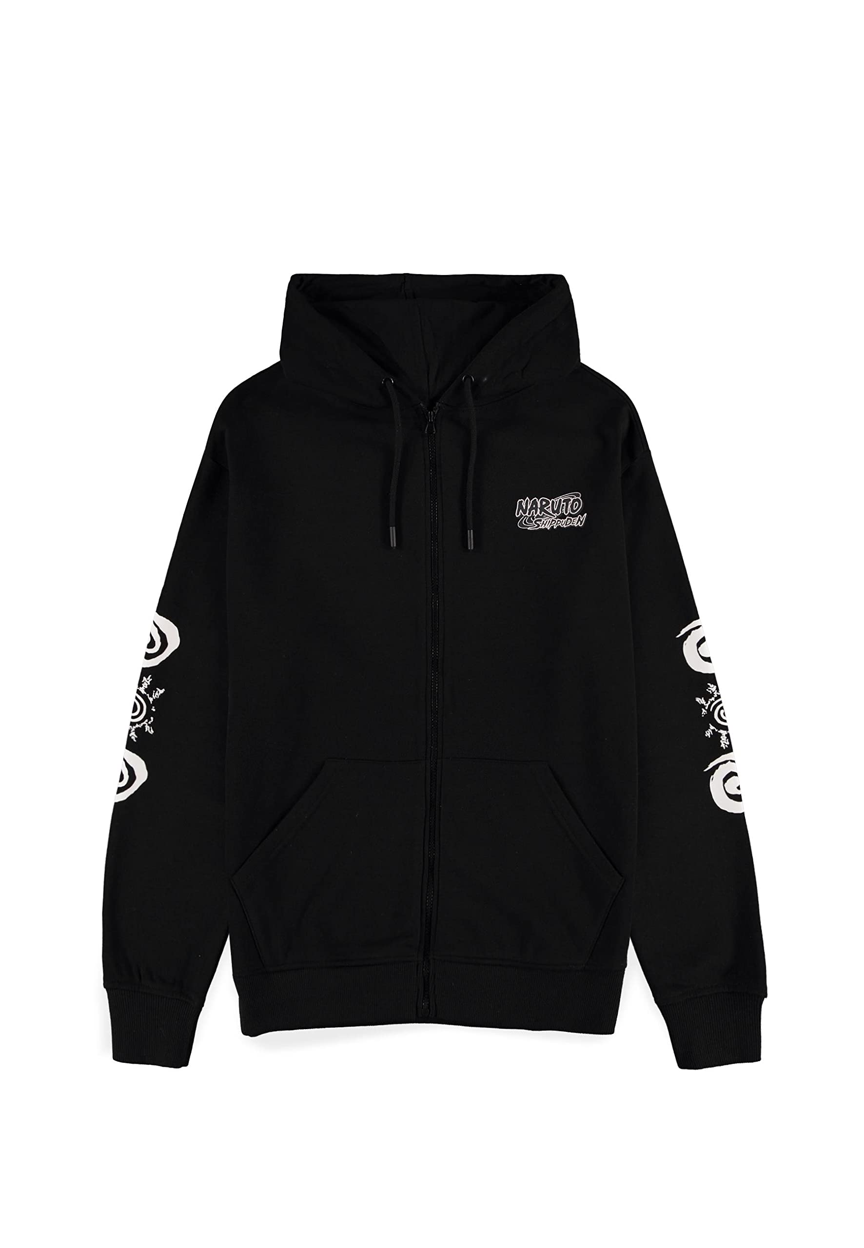Difuzed Naruto Shippuden - Herren Männer Jungen Zipper Hoodie