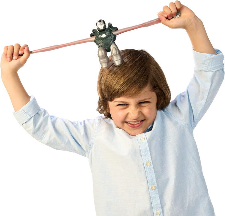 Heroes of Goo Jit Zu Marvel War Machine Hero Pack - Super Scrunchy Bead Filled Marvel Figures 4.5-Inches Tall (41494)