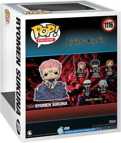 Funko POP! Deluxe: Jujutsu Kaisen - Sukuna - Collectable Vinyl Figure - Gift Idea - Official Merchandise - Toys for Kids & Adults - Anime Fans - Model Figure for Collectors and Display