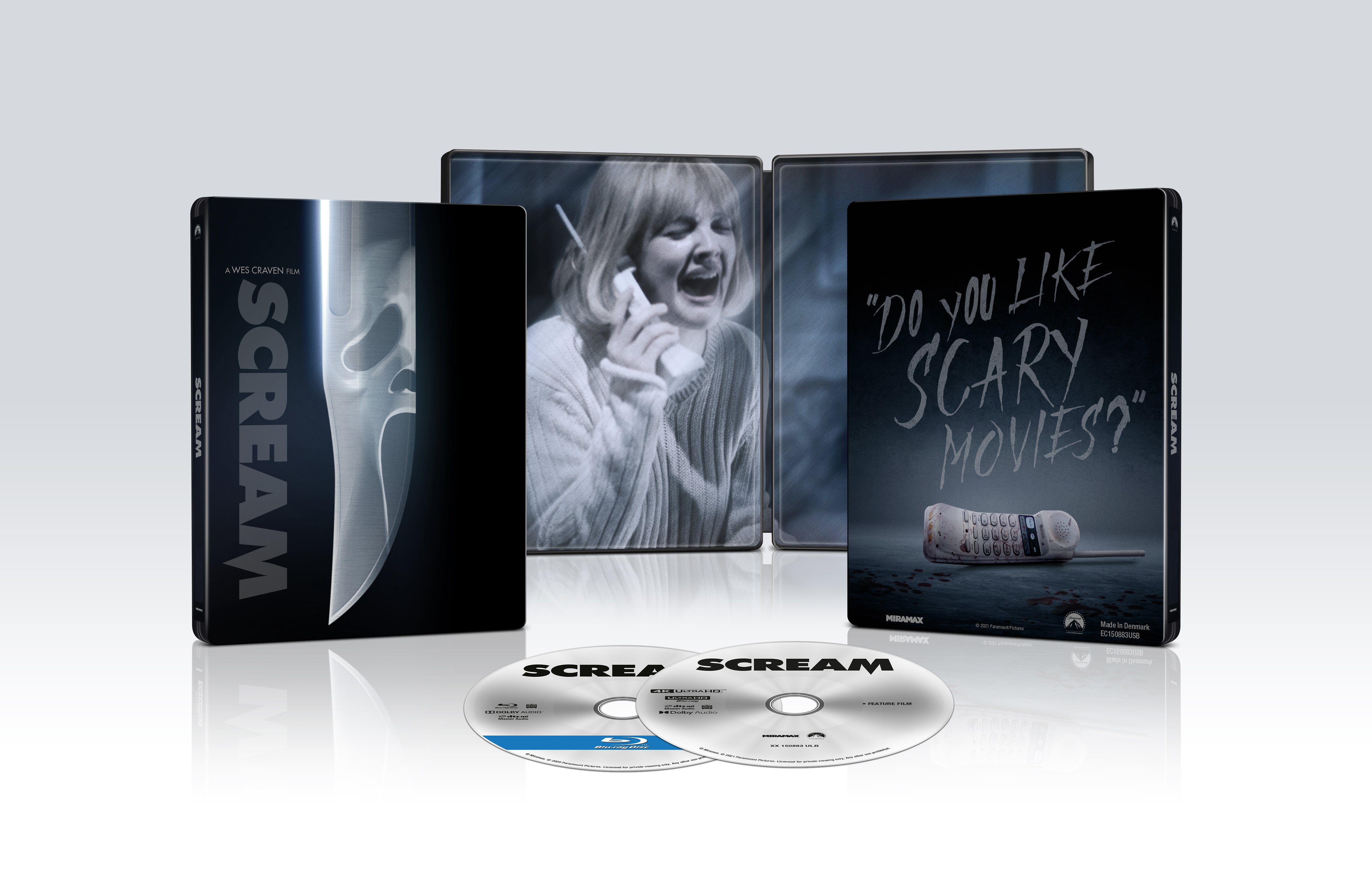 Scream (1996) 4K UHD Steelbook (Repress)