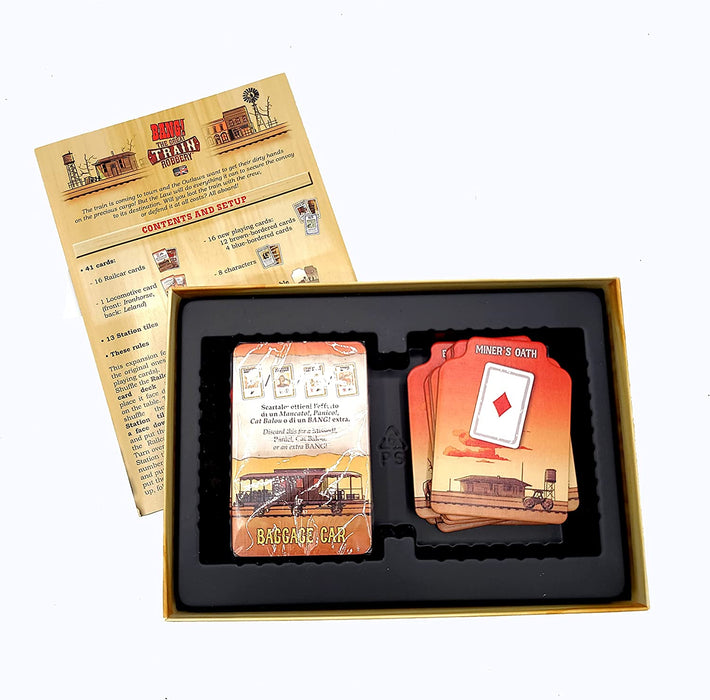 Bang The Great Train Robbery Card Game