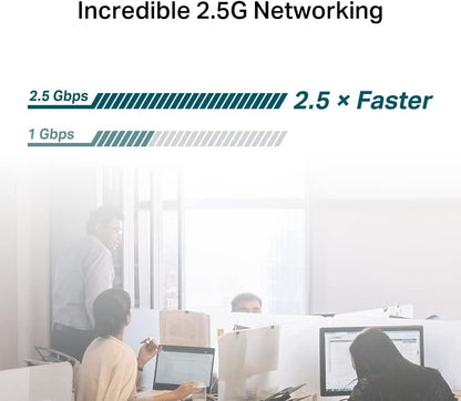 TP-Link 2.5 Gigabit PCI Express Network Adapter, Low-Profile and Full-Height Brackets, Supports Windows 11/10/8.1/8/7, Windows Servers RS 2022/2019/2016/2012 R2/2012/2008 R2, Linux (TX201