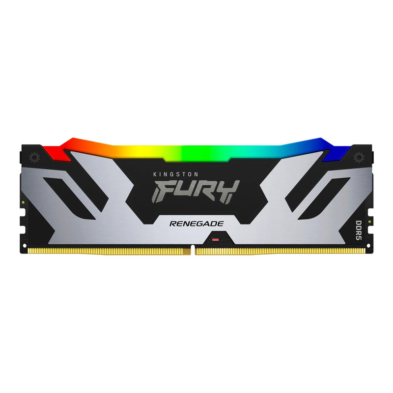 Kingston Fury Renegade Black RGB 16GB 6400MT/s DDR5 CL32 DIMM Desktop Gaming Memory - KF564C32RSA-16
