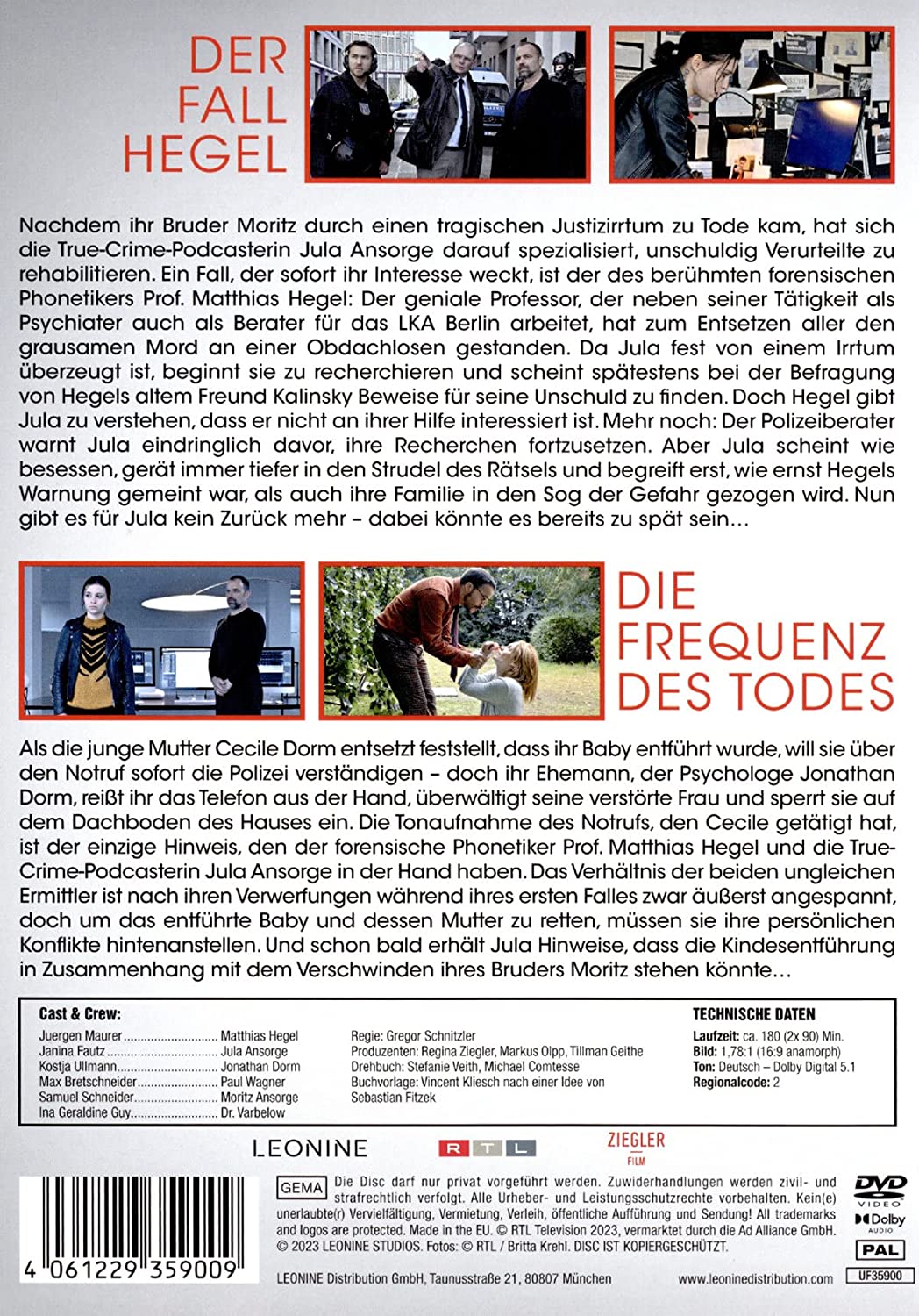 Auris - Der Fall Hegel / Die Frequenz des Todes