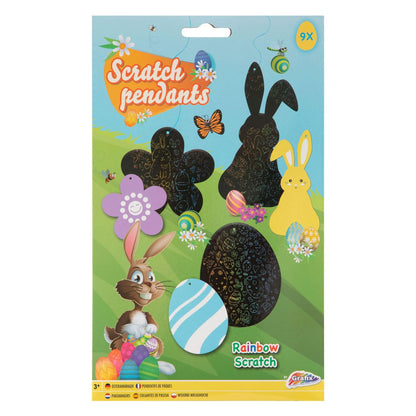 Creative Craft Group - Scratch Hangers Pasen 9st.