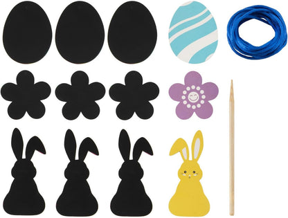 Creative Craft Group - Scratch Hangers Pasen 9st.