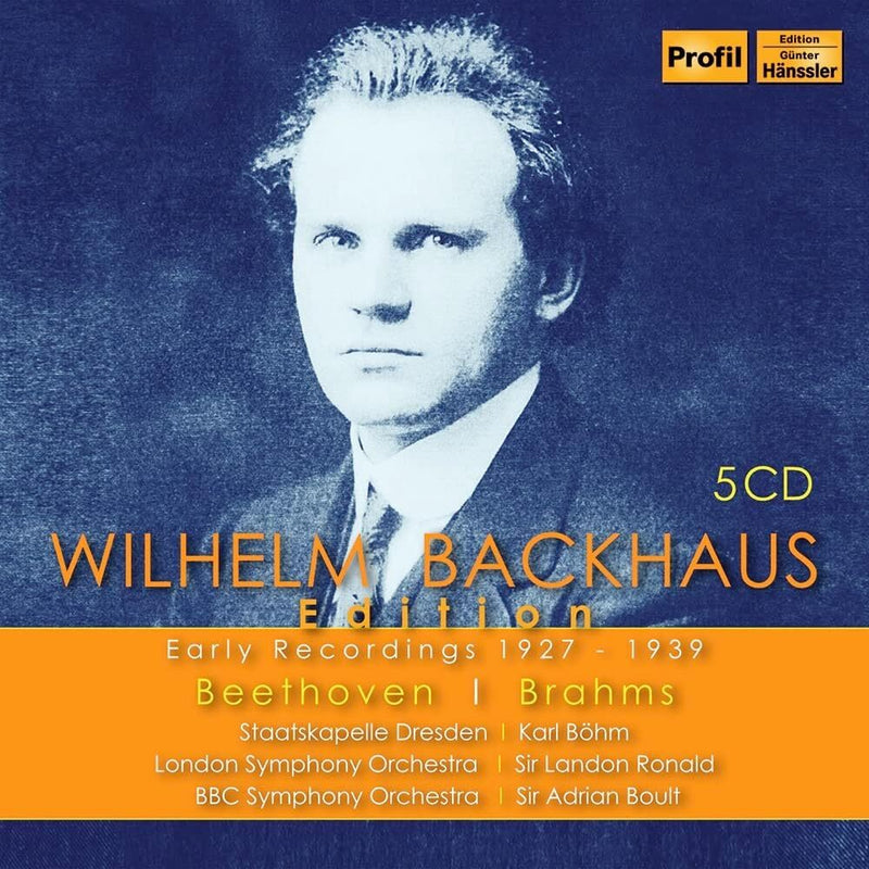 Wilhelm Backhaus: Edition: Early Recordings 1927-1939