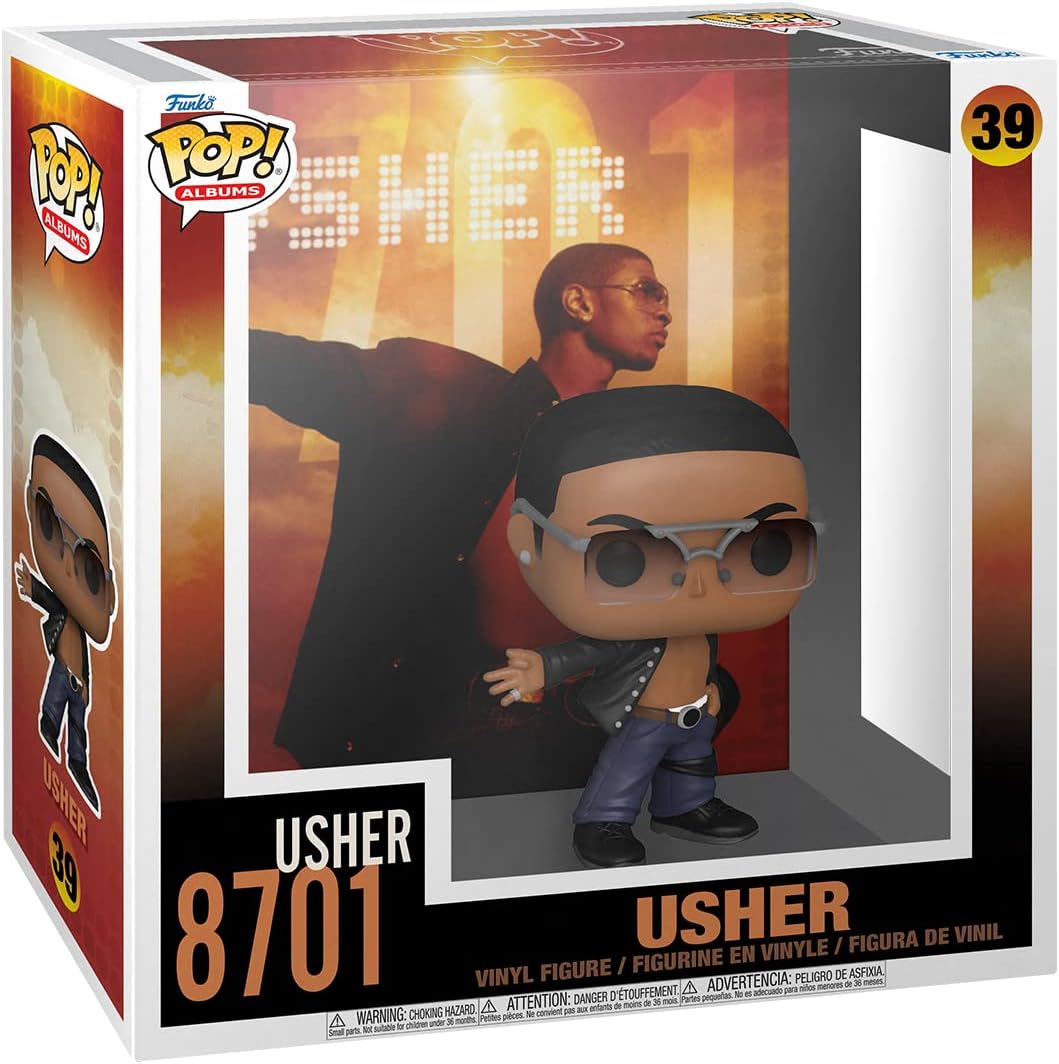 Funko POP! Albums: Usher - 8701 - Collectable Vinyl Figure - Gift Idea - Official Merchandise - Toys for Kids & Adults - Model Figure for Collectors and Display